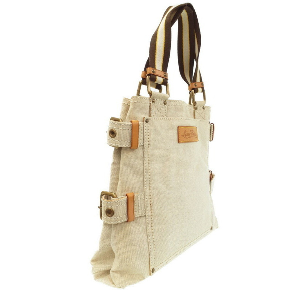 Louis Vuitton Shopper Globe Bag Tote White